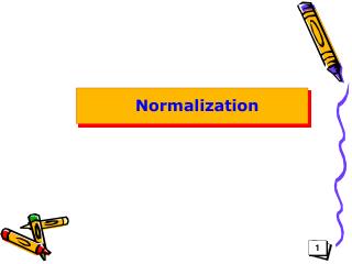 Normalization