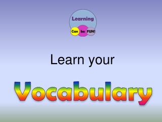 Vocabulary