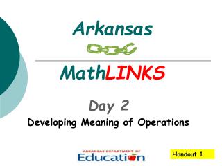 Arkansas Math LINKS