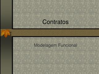 Contratos