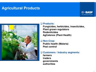 Agricultural Products