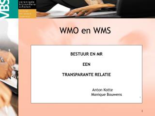 WMO en WMS