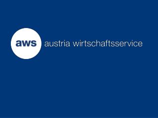 Neuerungen bei den Förderungen der aws