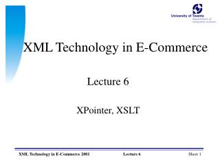 XML Technology in E-Commerce