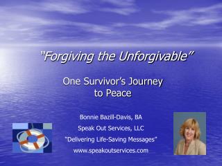 “Forgiving the Unforgivable”