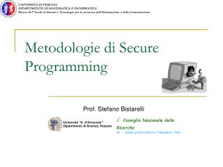 Metodologie di Secure Programming