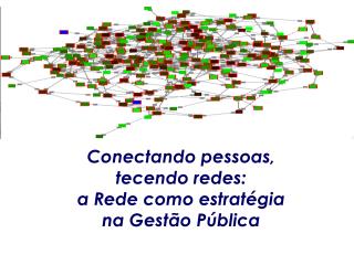 Conectando pessoas, tecendo redes: a Rede como estratégia na Gestão Pública