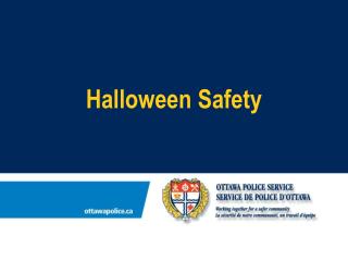 Halloween Safety