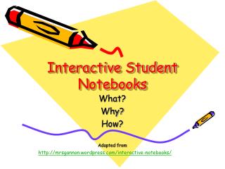 Interactive Student Notebooks