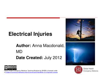 Electrical Injuries