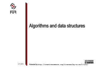 Algorithms and data structures