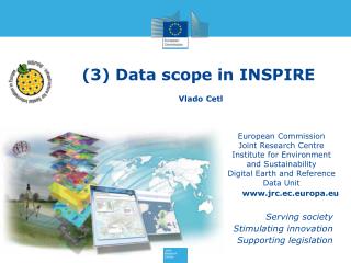 (3) Data scope in INSPIRE