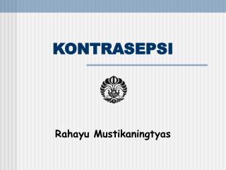 KONTRASEPSI