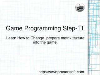 Game Programming Step-11