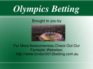 Olympics Betting
