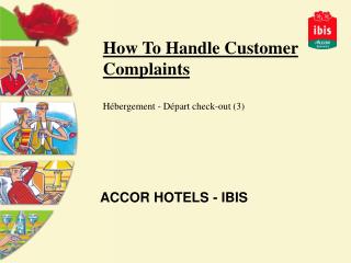 How To Handle Customer Complaints Hébergement - Départ check-out (3)