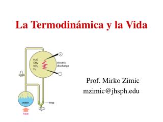 La Termodinámica y la Vida