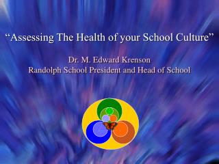 “Assessing The Health of your School Culture” Dr. M. Edward Krenson