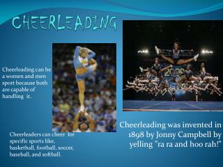 CHEERLEADING