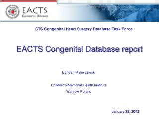 EACTS Congenital Database report