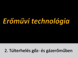 Erőművi technológia