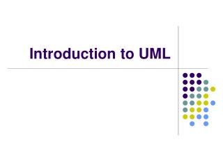 Introduction to UML