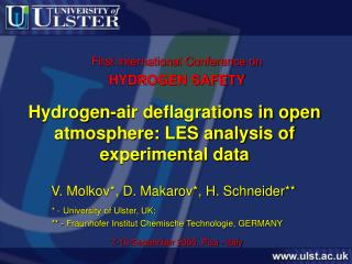 Hydrogen-air deflagrations in open atmosphere: LES analysis of experimental data