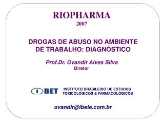 RIOPHARMA 2007