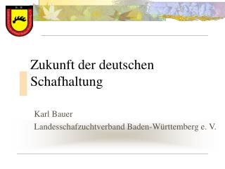 Zukunft der deutschen Schafhaltung