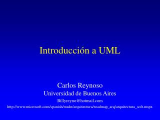 Introducción a UML