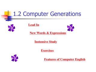 1.2 Computer Generations