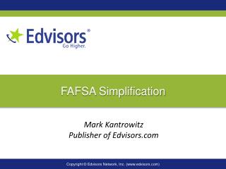 FAFSA Simplification
