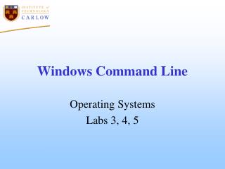 Windows Command Line