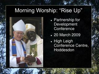 Morning Worship: “Rise Up”