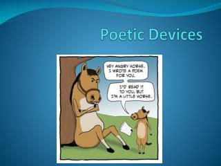 Poetic Devices