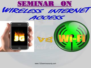 SEMINAR ON