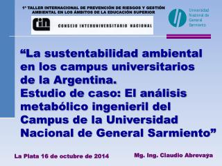 Mg. Ing. Claudio Abrevaya