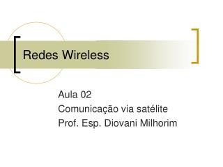 Redes Wireless