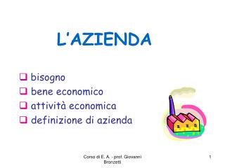 L’AZIENDA