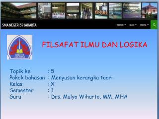 FILSAFAT ILMU DAN LOGIKA