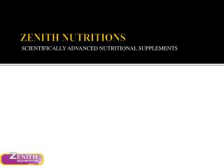 Zenith Nutrition Acai Berry
