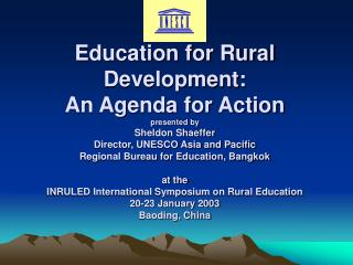 Challenges in Rural Areas in Asia