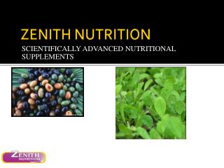 Zenith Nutrition Saw Palmetto