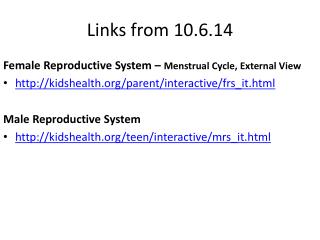 Links from 10.6.14