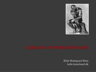 Ledelse af primadonnaer