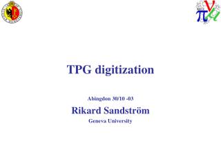 TPG digitization