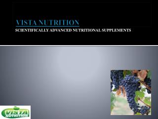 Vista Nutrition Grape seed extract