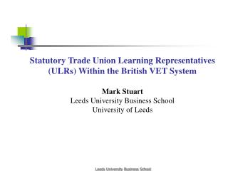 Leeds University Business School