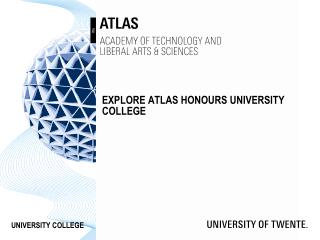 Explore atlas honours University college