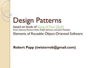 Design Patterns